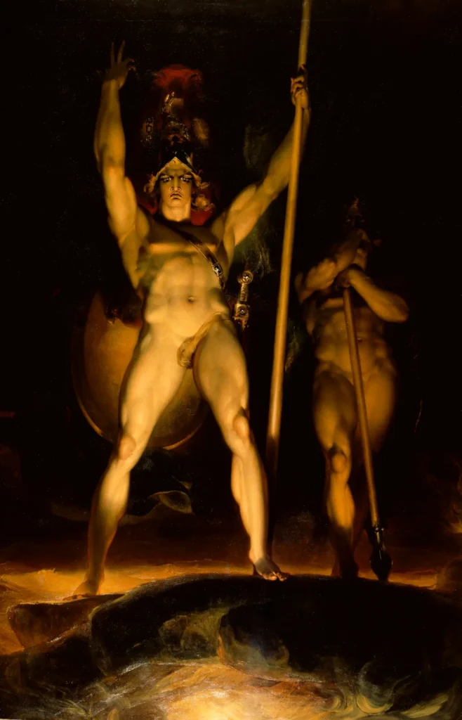 Marina Abramovic y Rothschild (2019-2020) Satan Summoning his Legions, bt Thomas Lawrence's. https://www.royalacademy.org.uk/art-artists/work-of-art/satan-summoning-his-legions
