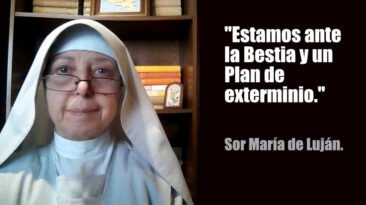 "Estamos ante la Bestia y un Plan de exterminio." - Sor María de Luján (2020, Argentina). https://uncatolicoperplejo.com/estamos-ante-la-bestia-y-un-plan-de-exterminio/