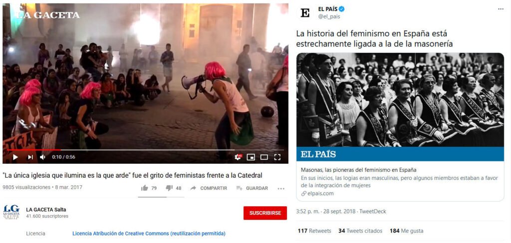 Feminismo es masonería (Mudra o signo masónico del triángulo, Merkel)