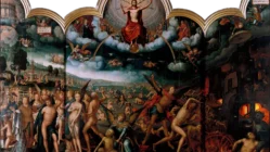 The Last Judgement, por Jean Bellegambe (c.1470-1534-40) Juicio Final (webp 500KB Calidad media).