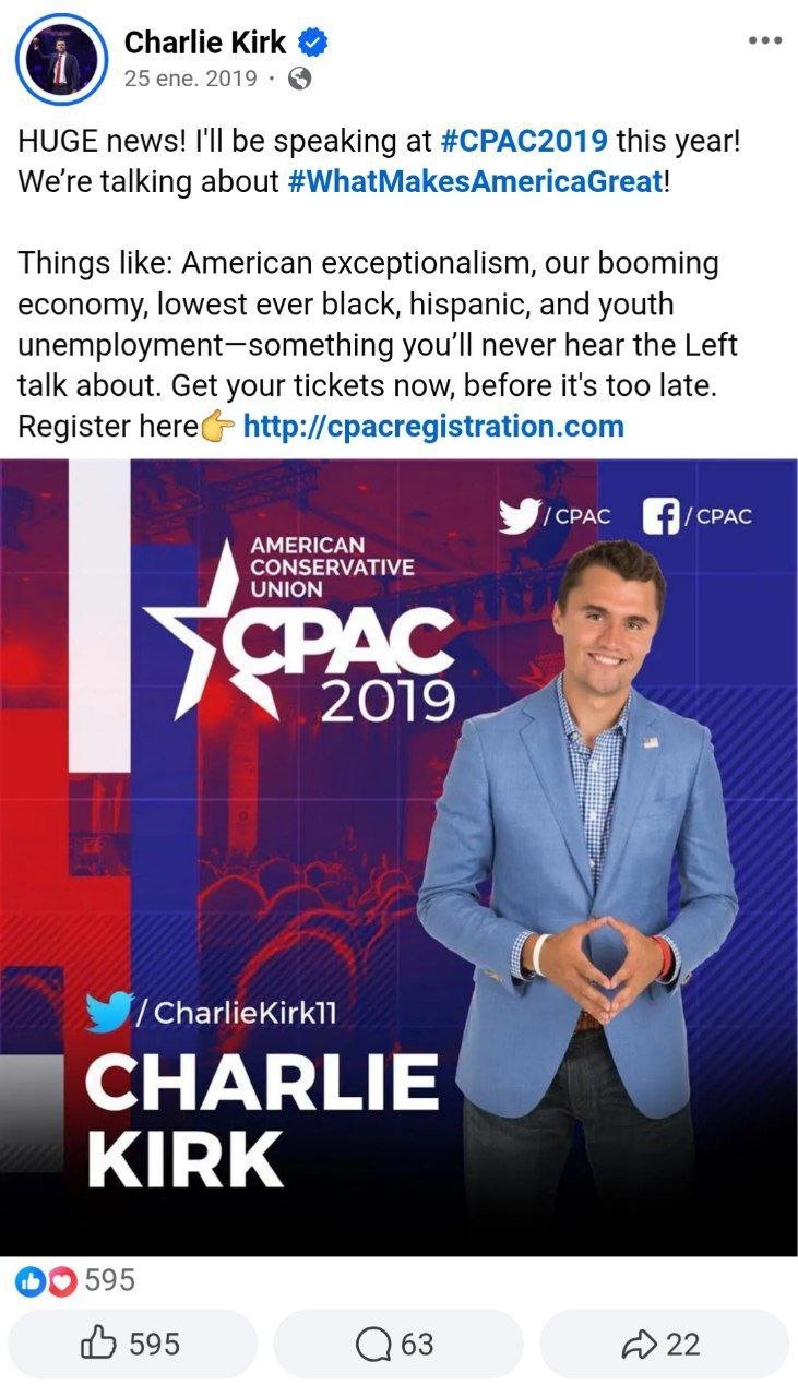 Charlie Kirk.