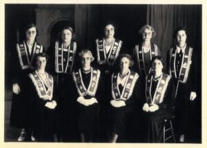 Masonería. Logia. Históricas. Masonería Femenina.