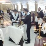 Niños. Masonería. Logias.